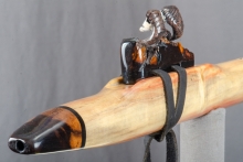 Flame Boxelder Native American Flute, Minor, Mid F#-4, #P9J (3)